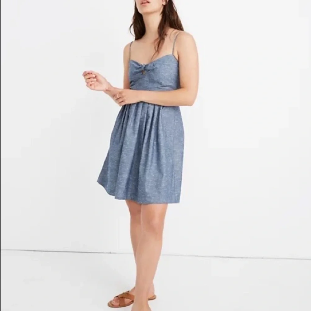MADEWELL chambray size 0 dress - Picture 1 of 6